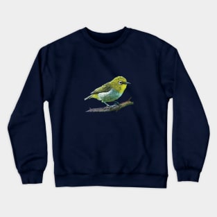 Japanese white eye Crewneck Sweatshirt